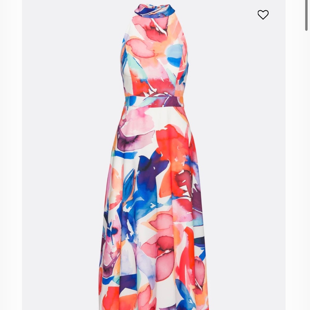 Tahari ASL Floral halter dress